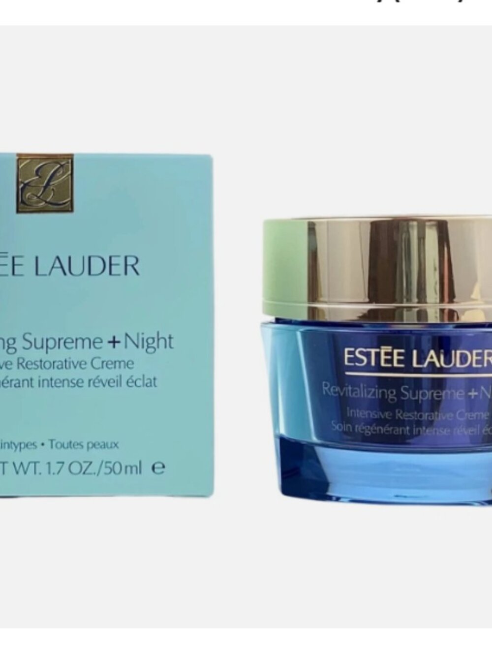 ESTEE LAUDER Revitalizing Supreme + Night Intensive Restorative Cream 1.7 oz - Picture 3 of 3